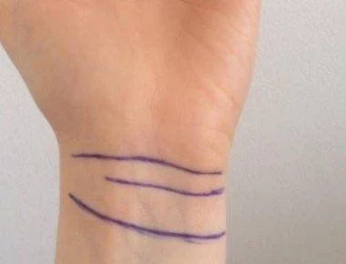 Τι συμβολίζουν οι γραμμές που βρίσκονται στον καρπό μας; (φωτό)